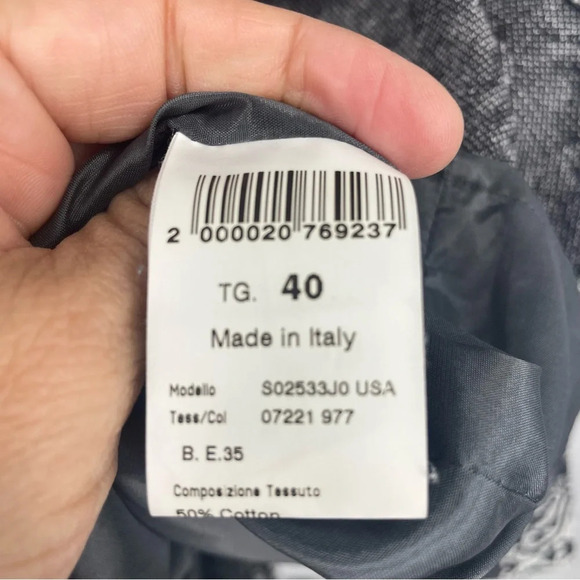 Peserico sheath dress sleeveless Italian size 40 (US 10) - Picture 7 of 9